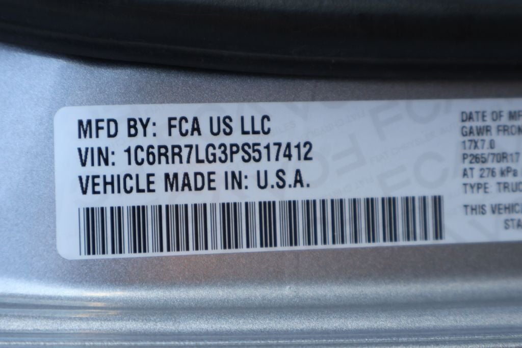 2023 RAM 1500 Classic SLT