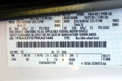 2024 Ford Transit-350 XLT