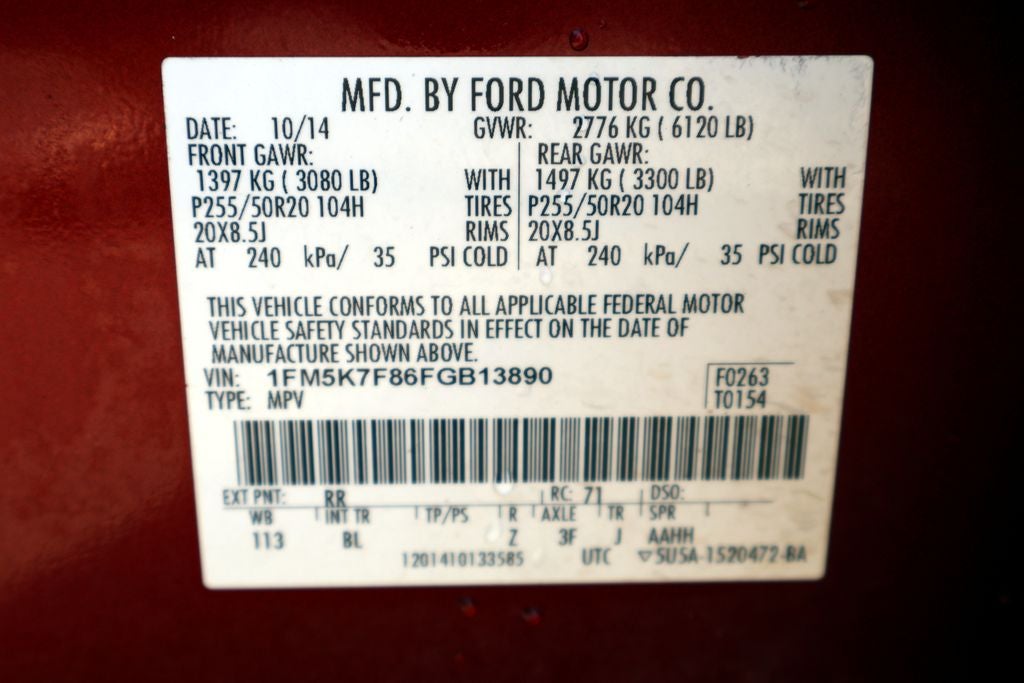 2015 Ford Explorer Limited