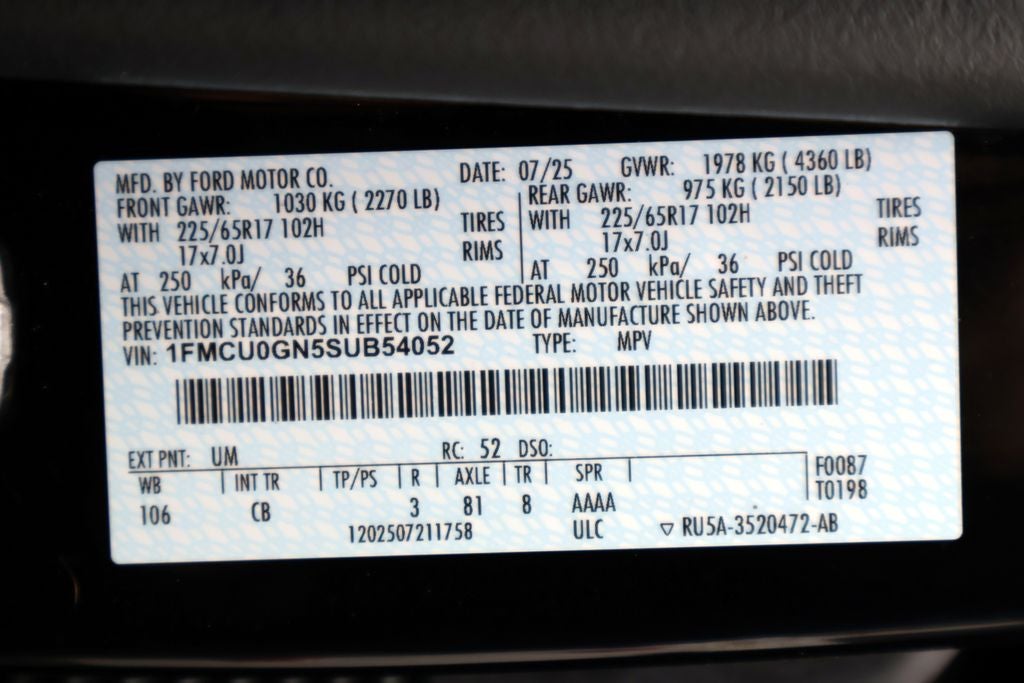 2025 Ford Escape Active