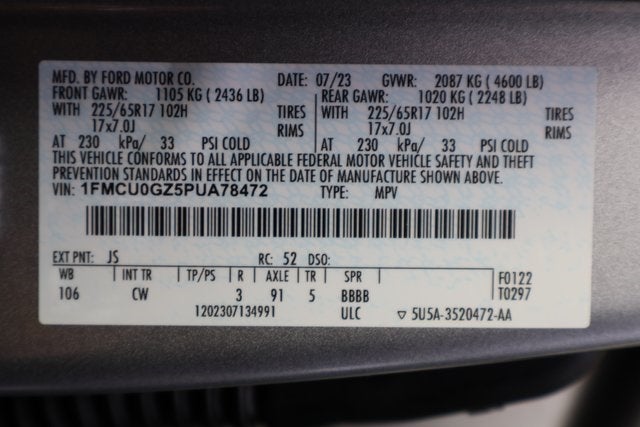 2023 Ford Escape Hybrid Active