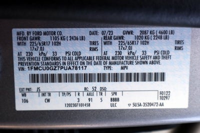 2023 Ford Escape Hybrid Active