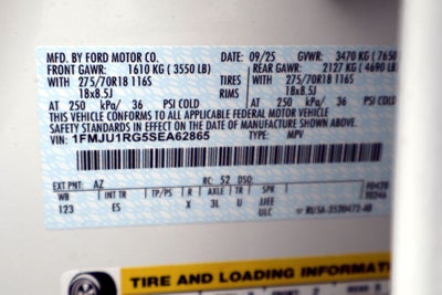 2025 Ford Expedition Tremor
