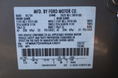 2024 Ford Explorer XLT