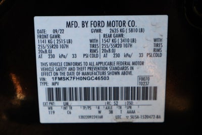 2022 Ford Explorer Limited