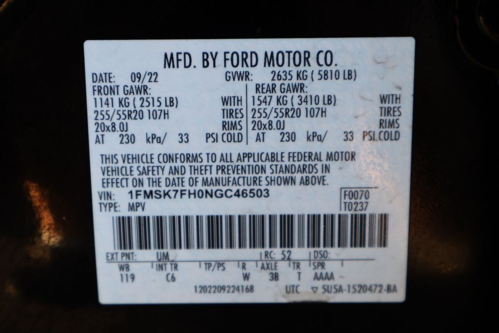 2022 Ford Explorer Limited
