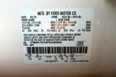 2023 Ford Explorer ST-Line