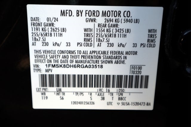 2024 Ford Explorer XLT