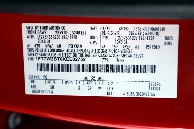 2019 Ford F-250SD Lariat