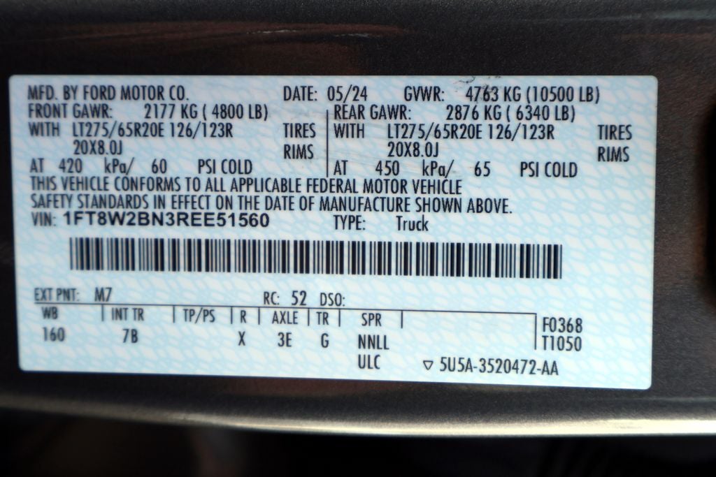 2024 Ford F-250SD Platinum