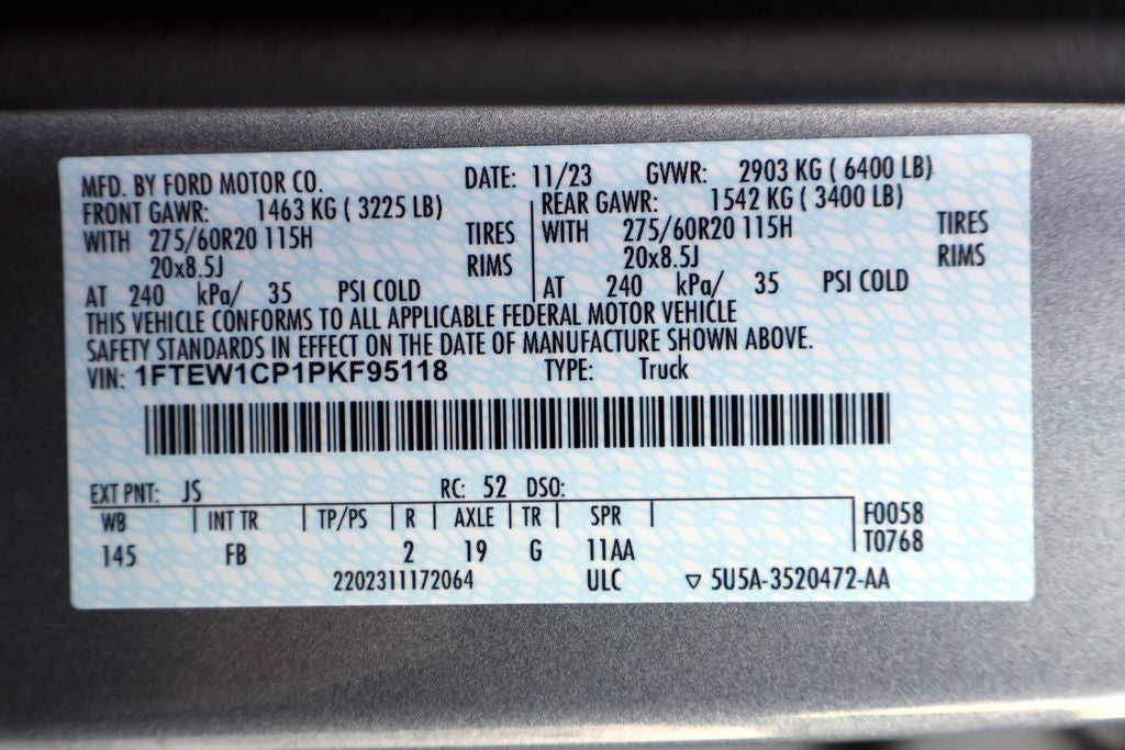 2023 Ford F-150 XLT