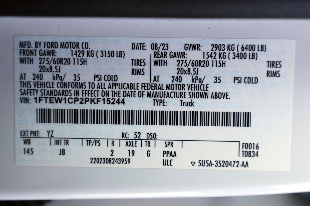 2023 Ford F-150 XL