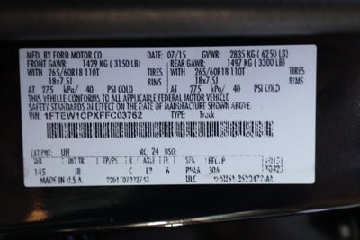 2015 Ford F-150 XLT
