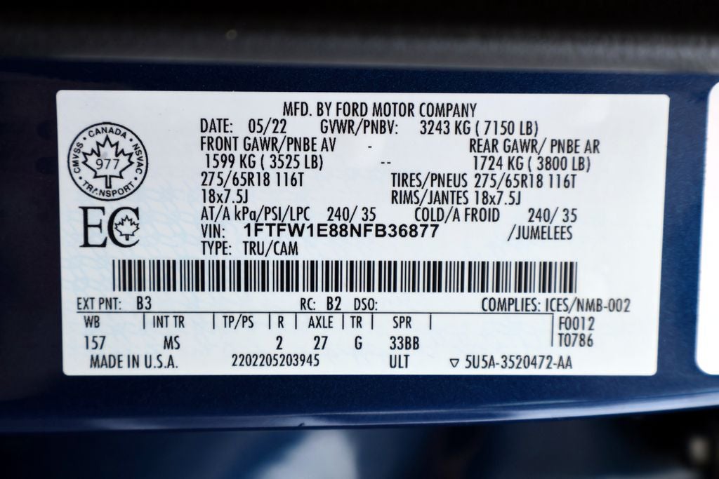 2022 Ford F-150 XLT