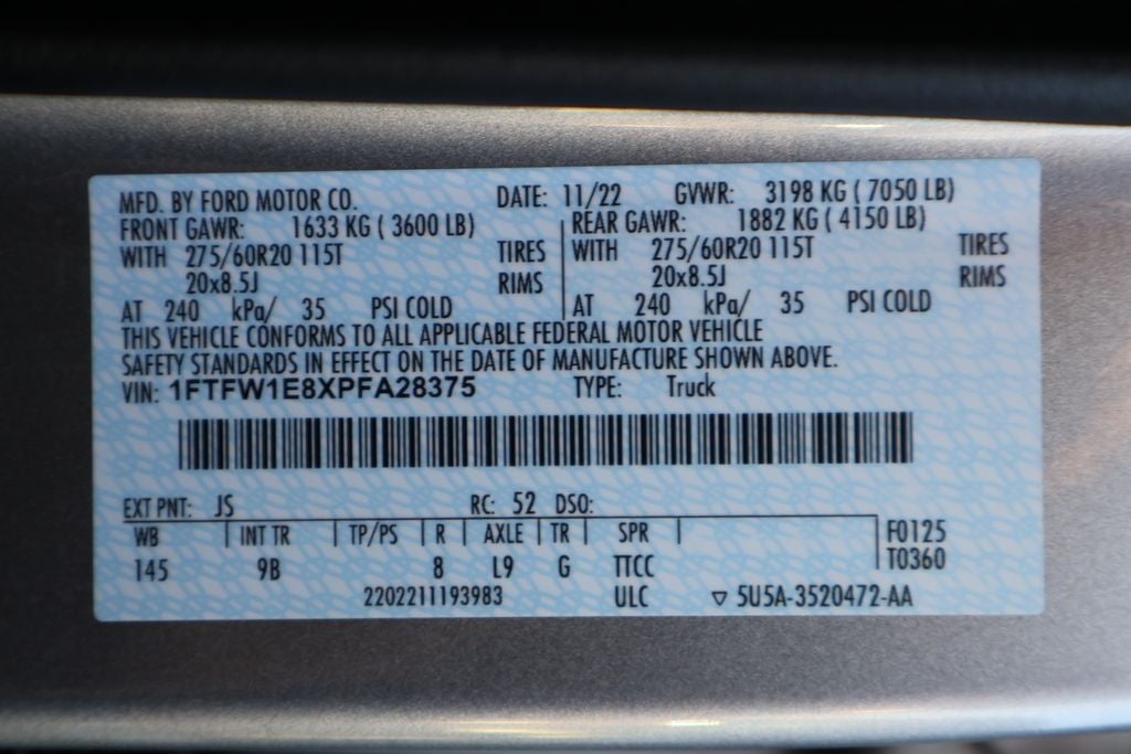 2023 Ford F-150 Platinum