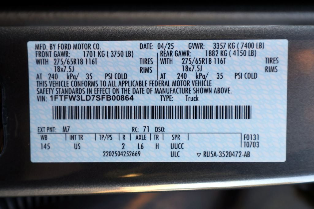 2025 Ford F-150 XLT
