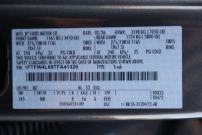 2026 Ford F-150 Tremor