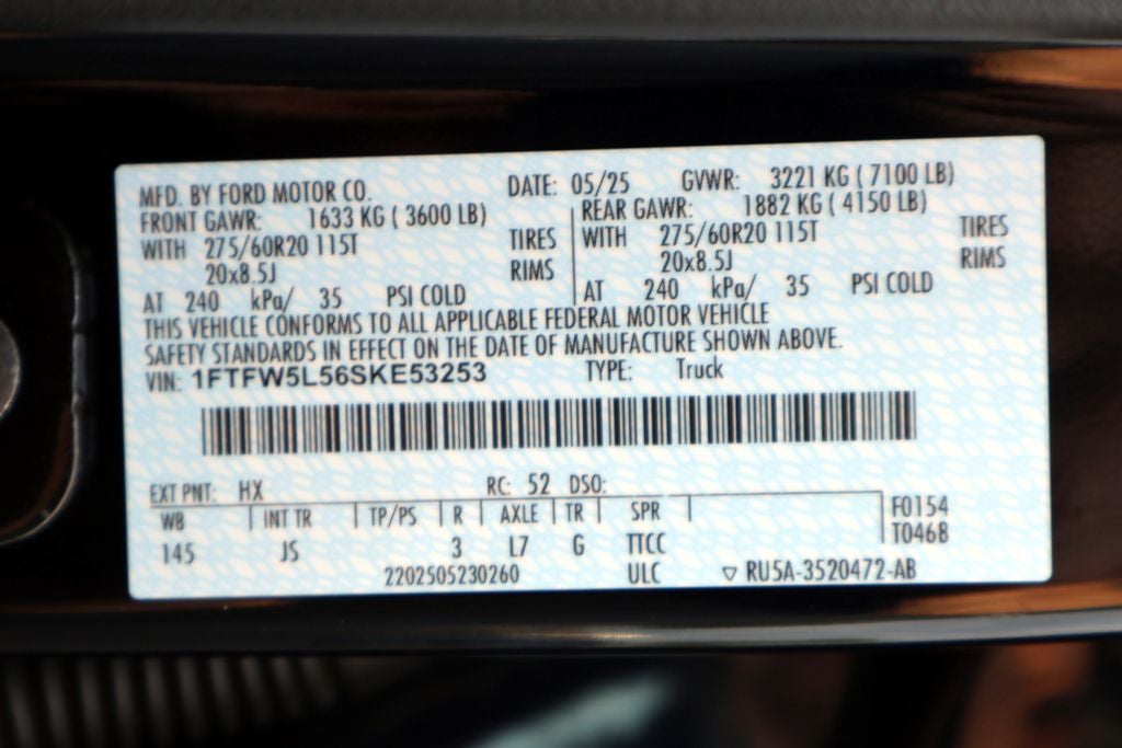 2025 Ford F-150 Lariat