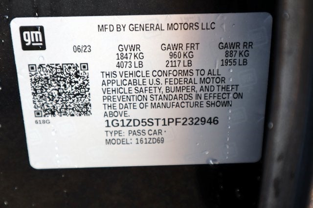 2023 Chevrolet Malibu LT 1LT