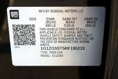 2024 Chevrolet Malibu RS