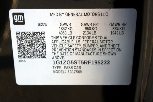 2024 Chevrolet Malibu RS