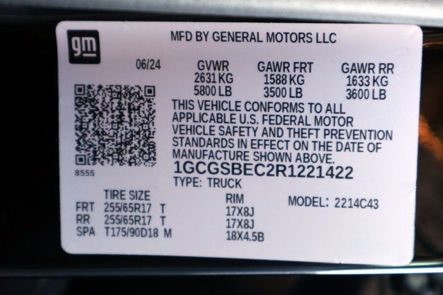 2024 Chevrolet Colorado Work Truck