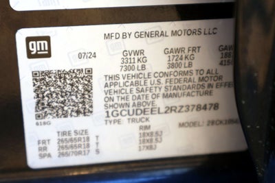 2024 Chevrolet Silverado 1500 RST