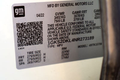 2022 GMC Yukon Denali