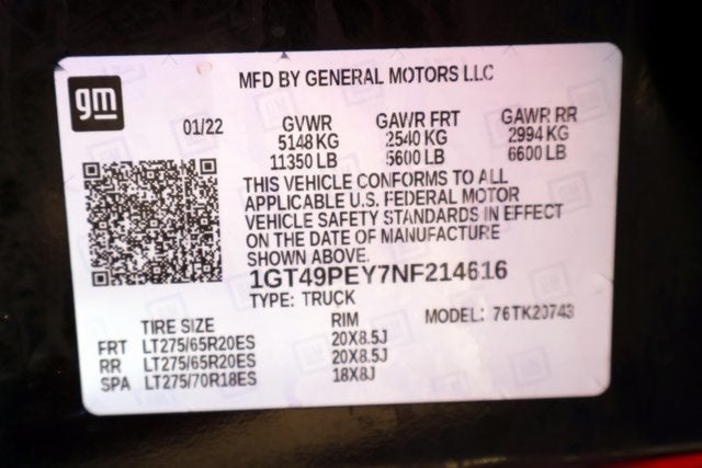 2022 GMC Sierra 2500HD AT4
