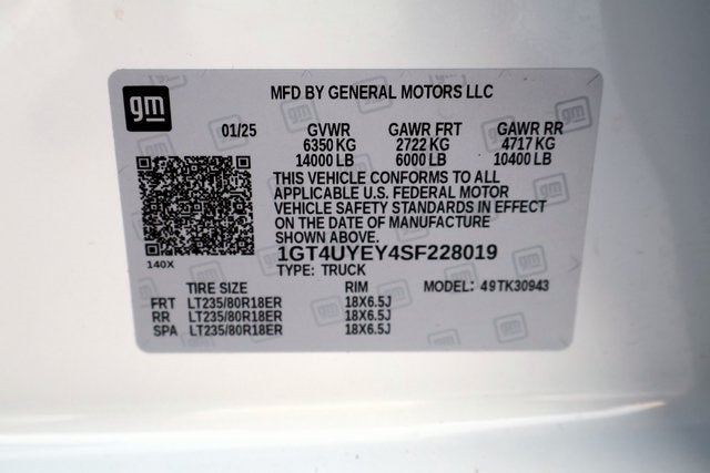 2025 GMC Sierra 3500HD Denali Ultimate