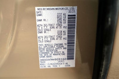 2024 Nissan Frontier PRO-4X