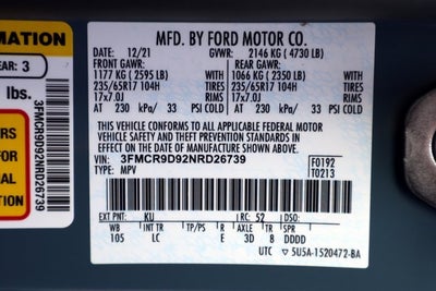 2022 Ford Bronco Sport Badlands