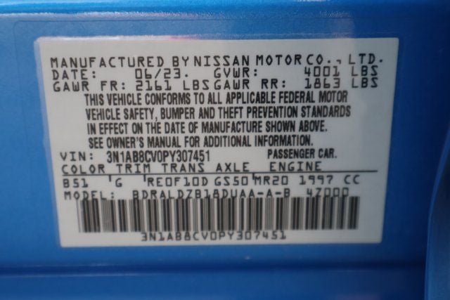 2023 Nissan Sentra SV