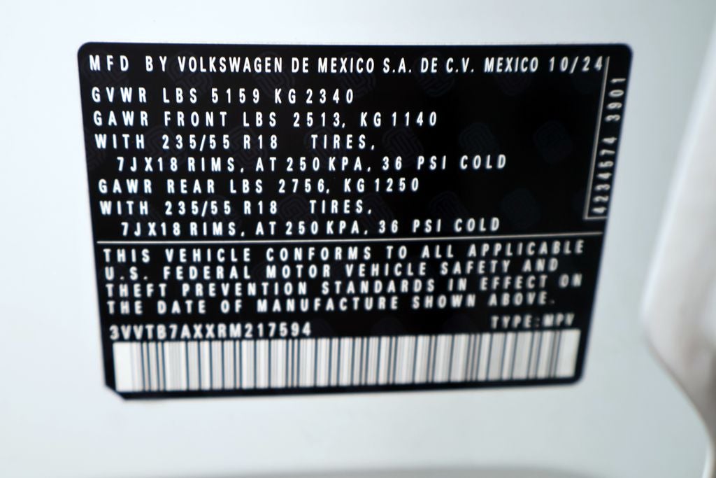 2024 Volkswagen Tiguan 2.0T Wolfsburg Edition