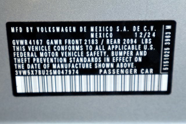 2025 Volkswagen Jetta 1.5T S