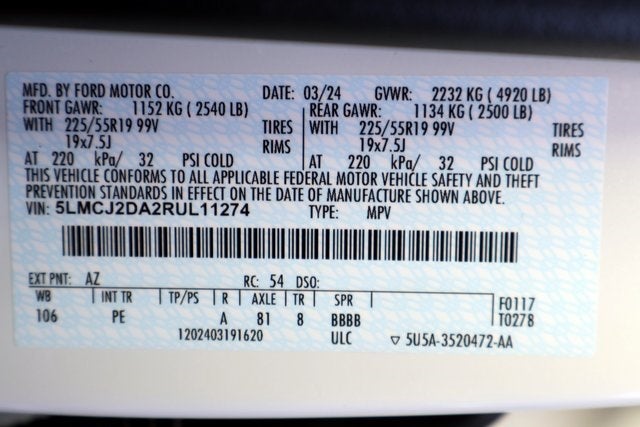 2024 Lincoln Corsair Reserve