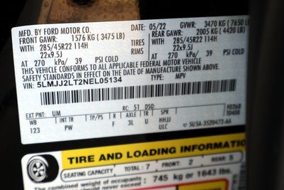 2022 Lincoln Navigator Reserve