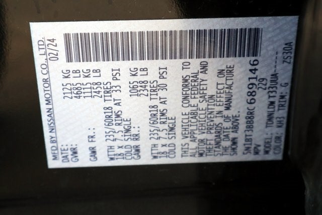 2024 Nissan Rogue SV