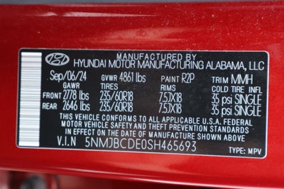 2025 Hyundai Tucson SEL