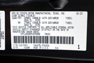 2023 Toyota Tundra SR5