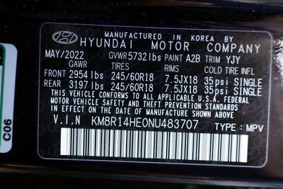2022 Hyundai Palisade SE