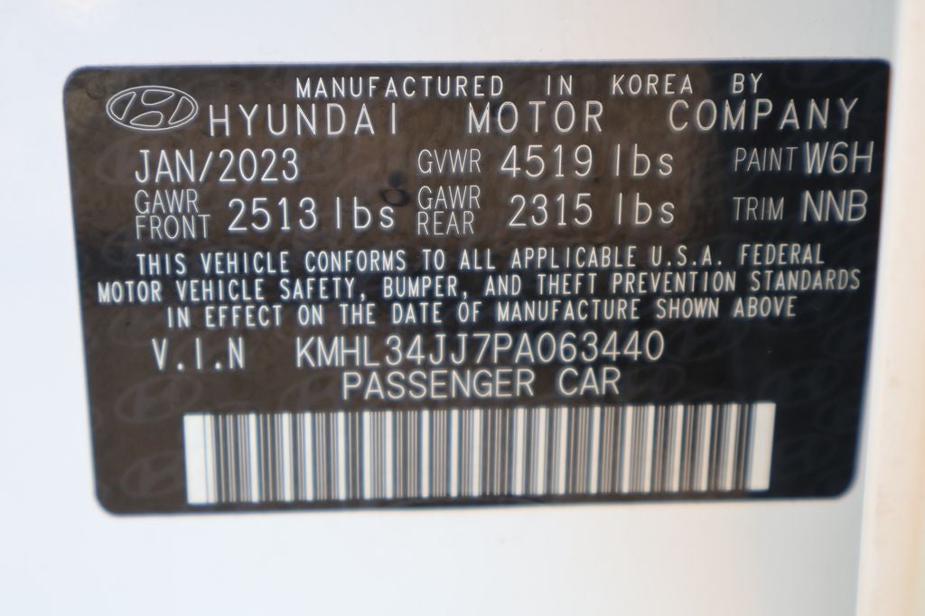 2023 Hyundai Sonata Hybrid SEL