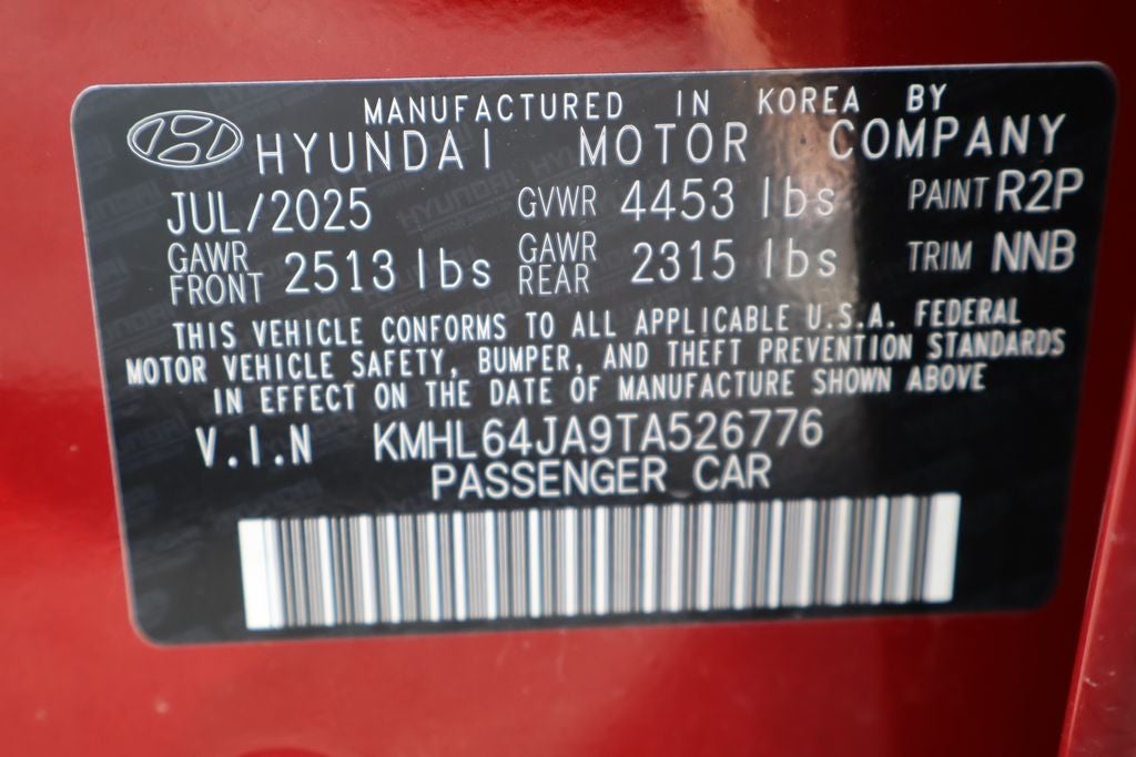 2026 Hyundai Sonata SEL Sport