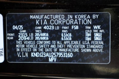 2025 Kia Soul LX